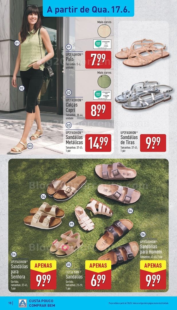 Antevisão Folheto ALDI Bazar Promoções de 17 a 21 junho